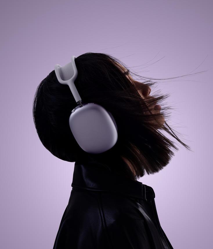 Apple AirPods Max (2. Gen) fejhallgató, lila MWW83