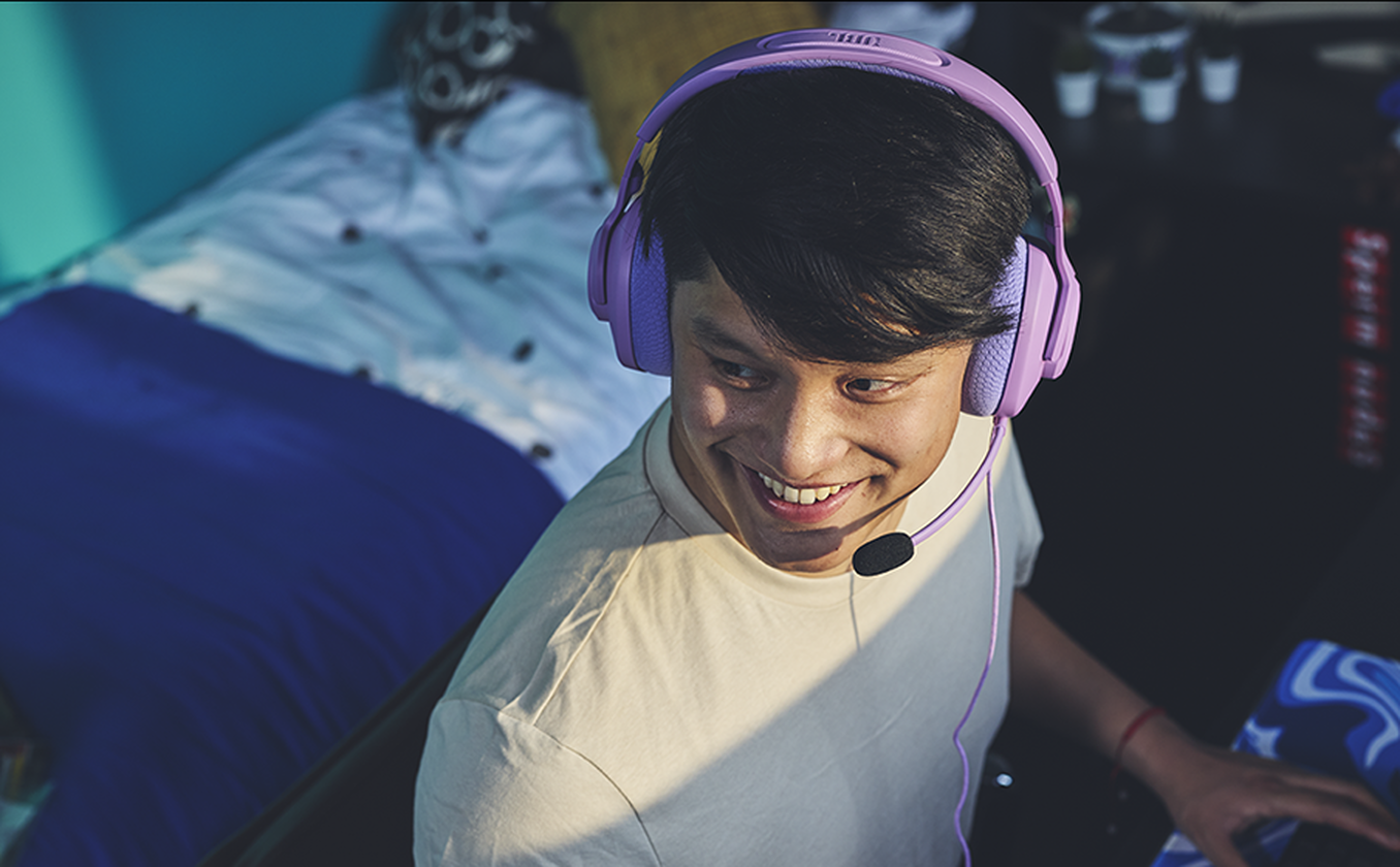 JBL Quantum 100M2 vezetékes gamer fejhallgató