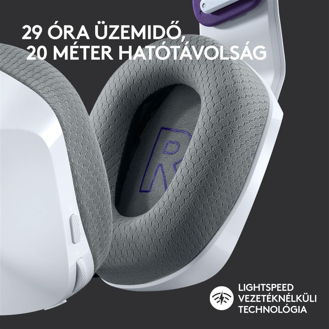 Logitech G733 Lightspeed RGB vezeték nélküli fejhallgató