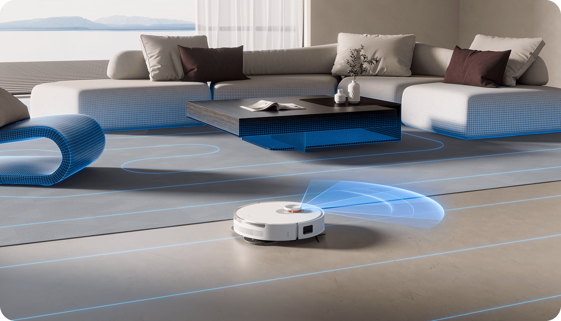 Xiaomi S20+ robotporszívó, fehér BHR8159EU