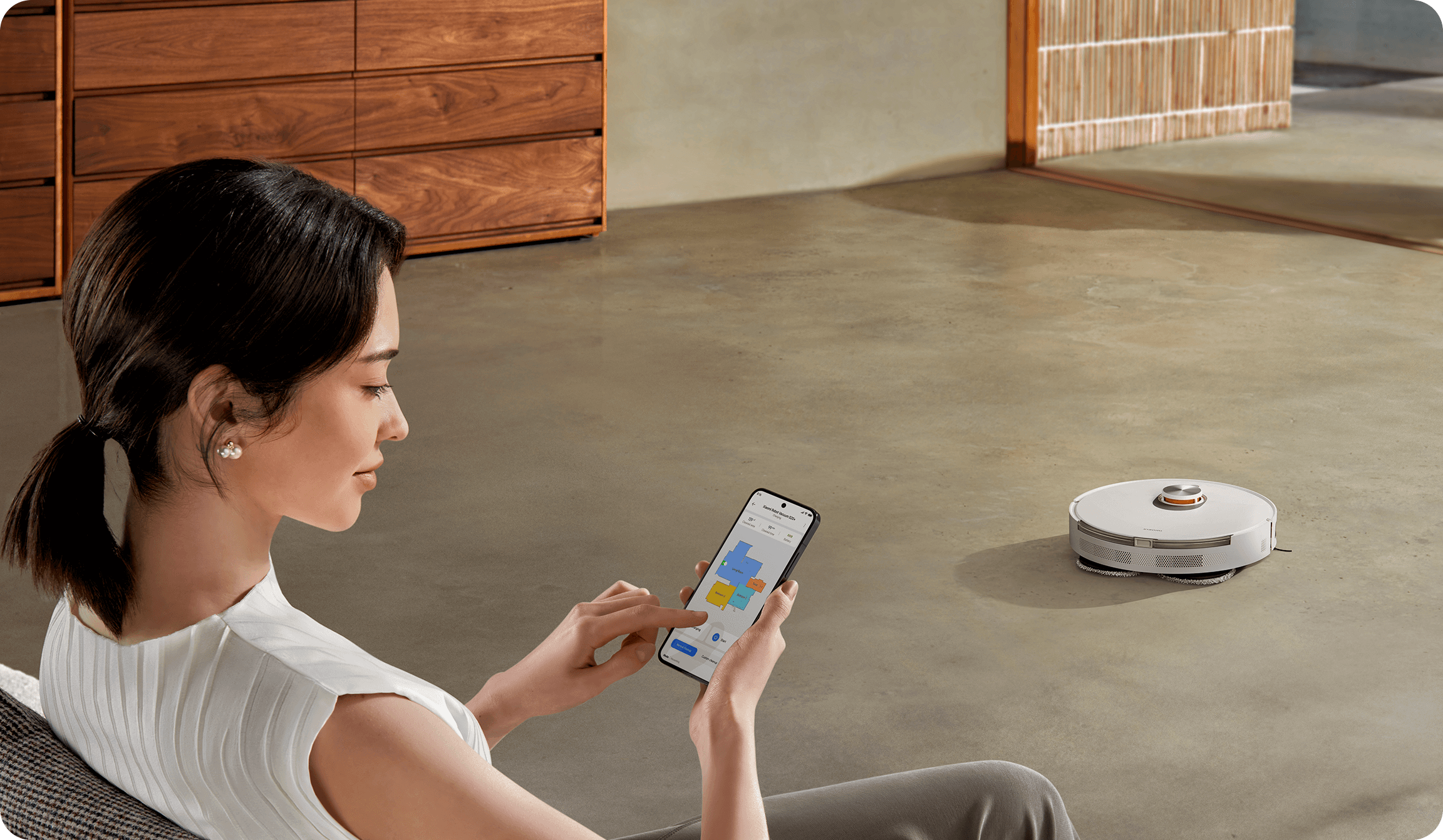 Xiaomi S20+ robotporszívó, fehér BHR8159EU