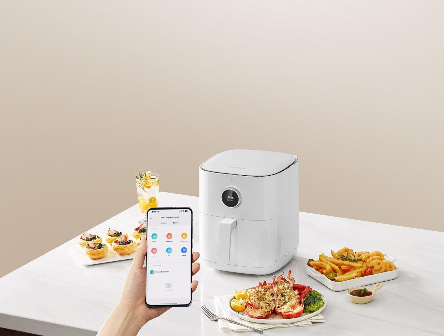 Xiaomi Smart Air Fryer 4.5L EU okos forrólevegős sütő