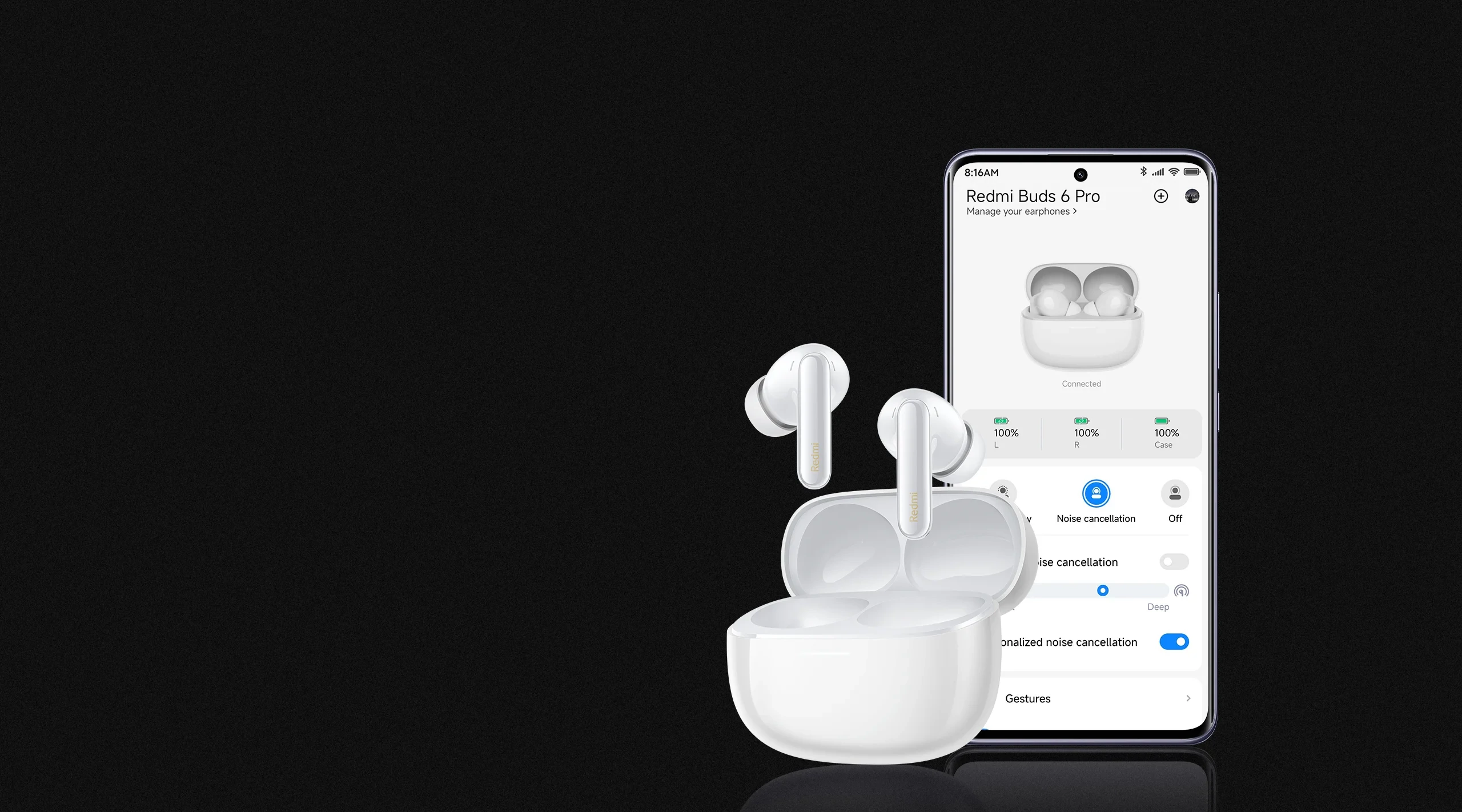 Xiaomi Redmi Buds 6 Pro vezeték nélküli fülhallgató
