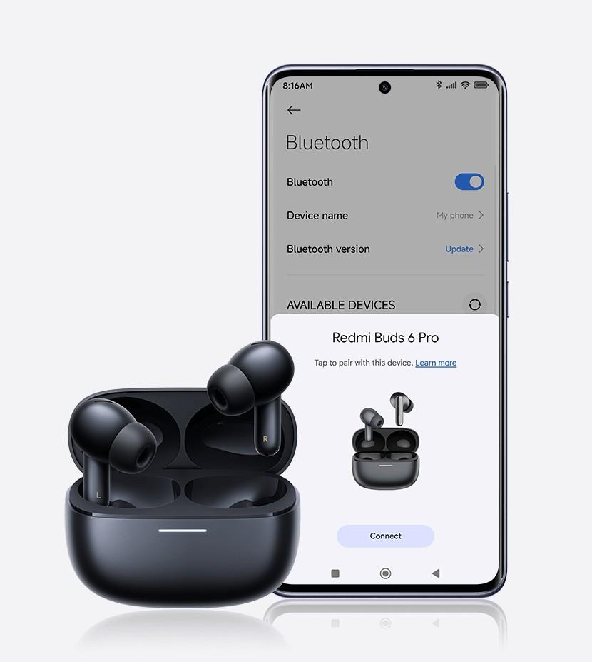 Xiaomi Redmi Buds 6 Pro vezeték nélküli fülhallgató