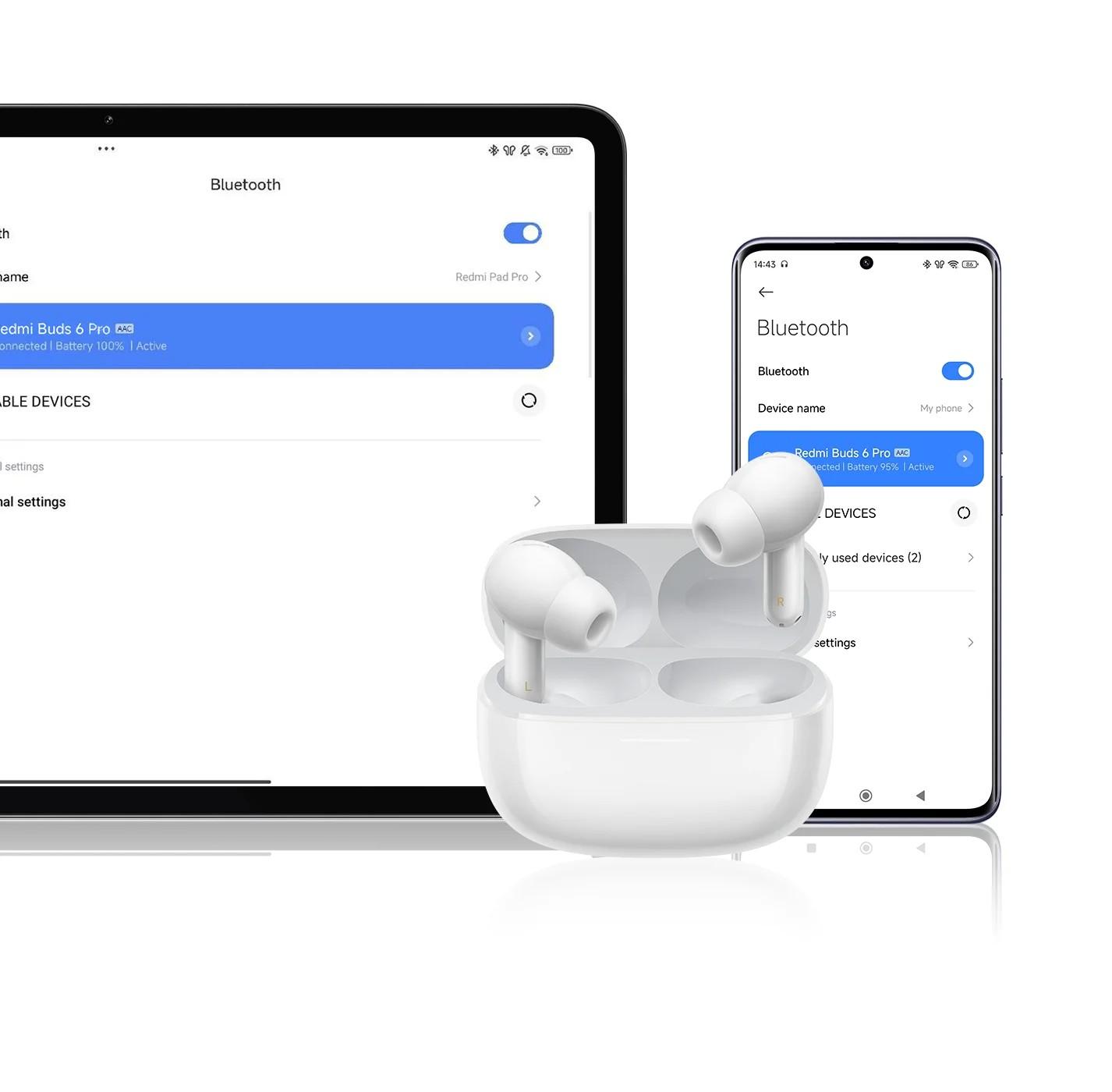 Xiaomi Redmi Buds 6 Pro vezeték nélküli fülhallgató