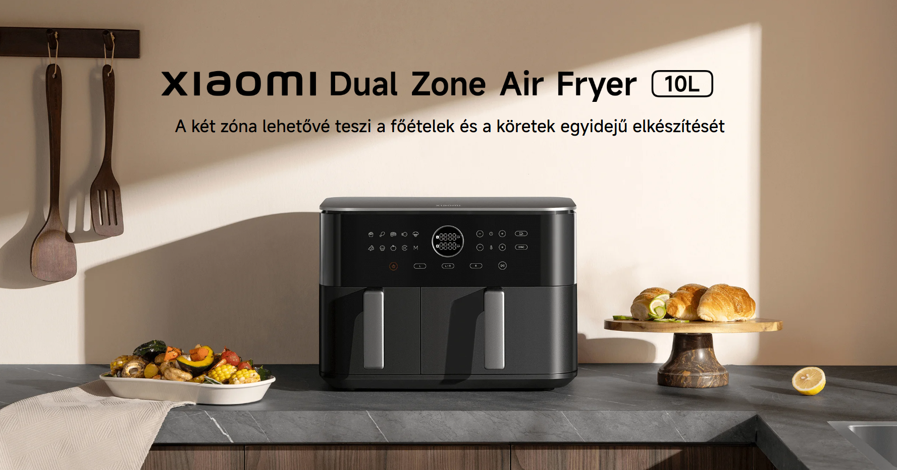 Xiaomi Dual Zone Air Fryer forrólevegős sütő