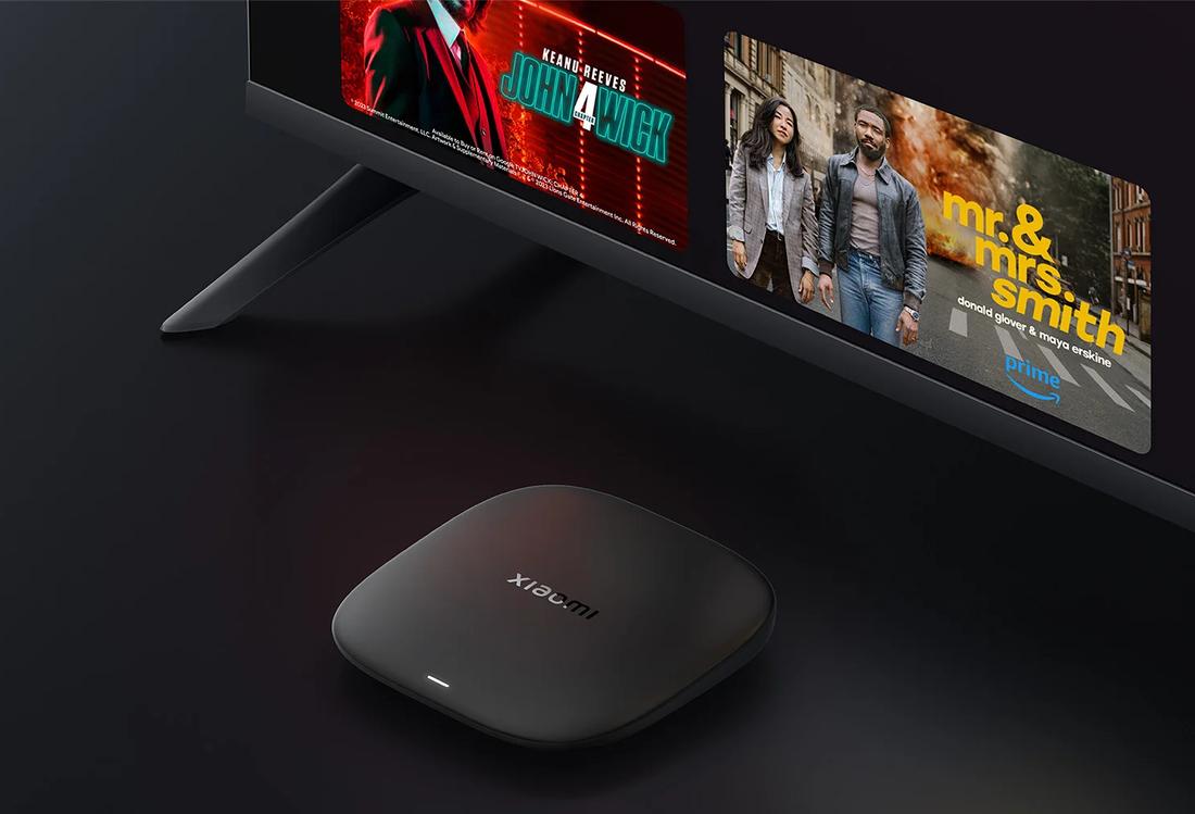 Xiaomi Mi TV Box S (3rd Gen) 4K, fekete EU PFJ4191EU